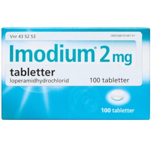 Orifarm Imodium 2 mg 100 tabletter produktbillede
