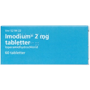 Orifarm Imodium 2 mg 60 tabletter produktbillede