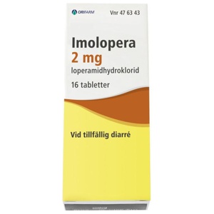 Imolopera 2 mg 16 tabletter produkt bild