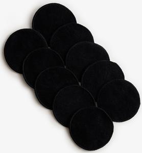 Imse Dubbelsidiga Bomullspads Black 10 st produkt bild