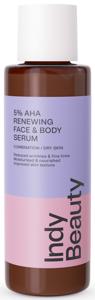Indy Beauty AHA 5% Renewing Body Serum 100 ml produkt bild