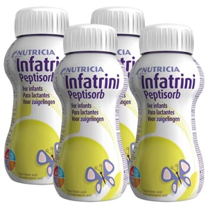 Infatrini Peptisorb flüssig, 4X200 ml Flüssigkeit Produktbild