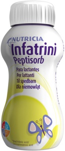 Infatrini Peptisorb næringsdrikk 4x200 ml produktbilde