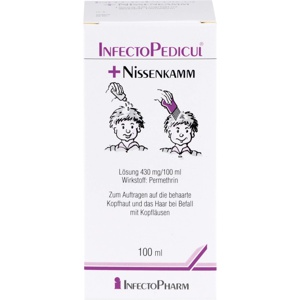 INFECTOPEDICUL-Loesung-Nissenkamm Produktbild
