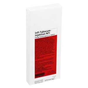 INFI Tabacum Injektion Nti Ampullen, 10X5 ml Ampullen Produktbild