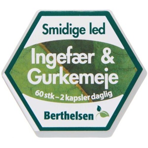 Berthelsen Ingefær & Gurkemeje produktbillede