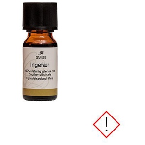 Ingefærolie æterisk - 10 ml produktbillede
