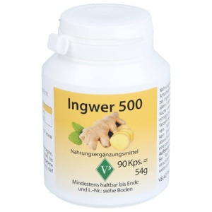 INGWER 500 Kapseln Produktbild