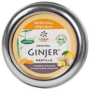 INGWER GINJER Pastillen Bio 40 g Pastillen Produktbild