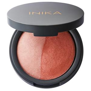 Inika Organic Baked Blush Duo Burnt Peach 6,5 g produkt bild