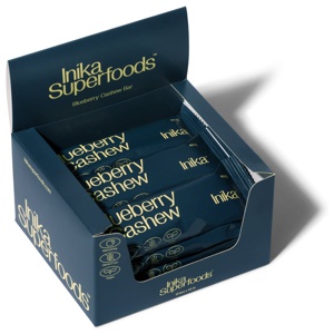 Inika Superfoods Blueberry Cashew Bar 12-pack produkt bild