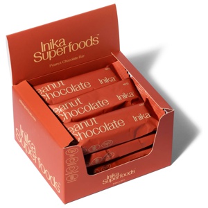 Inika Superfoods Peanut Chocolate 40 g 12-pack produkt bild