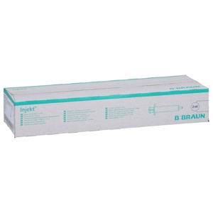 INJEKT Solo Spritze 2 ml LL zentrisch PVC-frei Produktbild