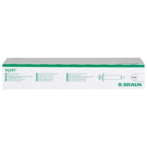 INJEKT Solo Spritze 2 ml Luer zentrisch PVC-frei Produktbild