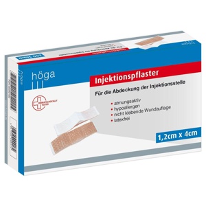 INJEKTIONSPFLASTER hypoallergen 1,2x4 cm Produktbild