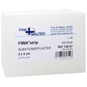 INJEKTIONSPFLASTER Vlies 2x4 cm 500 St Pflaster Produktbild