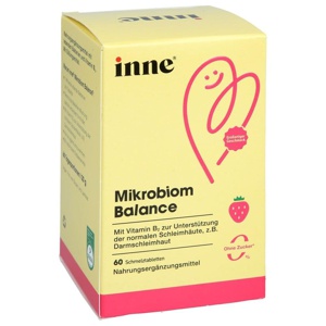 INNE Mikrobiom Balance Schmelztabletten Produktbild