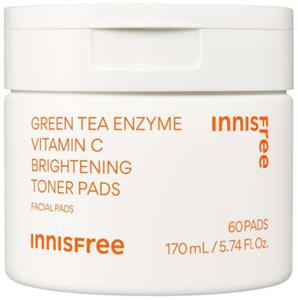 Innisfree Green Tea Vitamin C Brightening Toner Pads 60 st produkt bild