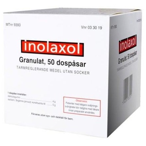 Inolaxol granulat dospåse 50 st produkt bild