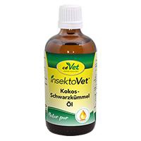INSEKTOVET Kokos-Schwarzkümmel-Öl f.Hunde Produktbild
