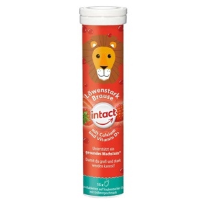 INTACT Löwenstark Brausetabletten m.Calcium Produktbild