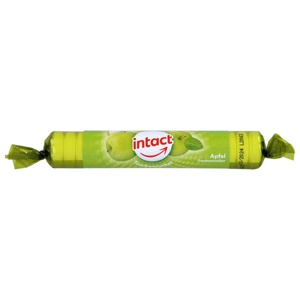 INTACT Traubenzucker Rolle Apfel Produktbild