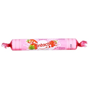 INTACT Traubenzucker Rolle Erdbeere Joghurt Produktbild