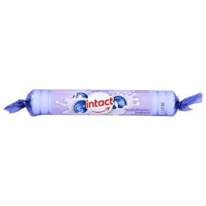 INTACT Traubenzucker Rolle Heidelbeere Joghurt Produktbild