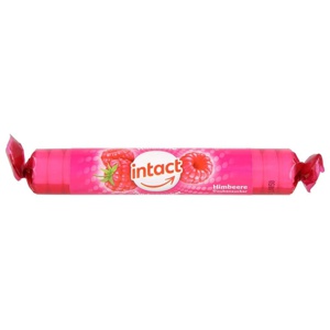 INTACT Traubenzucker Rolle Himbeere Produktbild