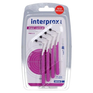 interprox plus INTERDENTAL BRUSH maxi conical 4 St Produktbild