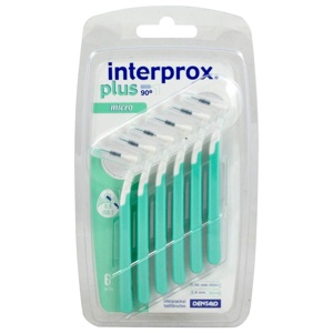interprox plus micro grün Interdentalbürste 6 St Zahnbürste Produktbild