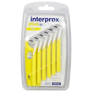 interprox plus mini gelb Interdentalbürste 6 St Zahnbürste Produktbild