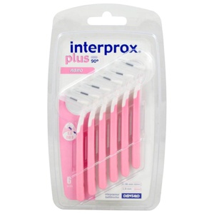 INTERPROX plus nano rosa Interdentalbürste 6 St Zahnbürste Produktbild