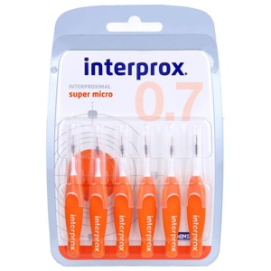 INTERPROX reg super micro orange Interdentalb.Blis 6 St Zahnbürste Produktbild
