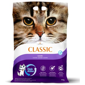 Kattsand Intersand Classic Lavender 14 kg produkt bild