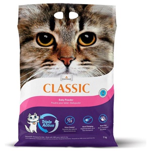 Intersand Classic Katzenstreu mit Babypuderduft Produktbild