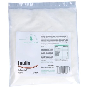 Inulin Pulver 60 g Pulver Produktbild