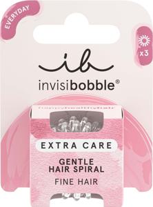 Invisibobble Extra Care Crystal Clear 3 st produkt bild
