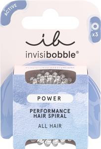 Invisibobble Power Crystal Clear 3 st produkt bild