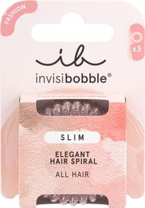 Invisibobble Slim Pink Monocle 3 st produkt bild