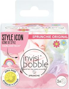 Invisibobble Sprunchie Trio Retro Dreamin' Macaron produkt bild