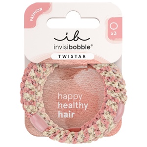 Invisibobble Twistar Blush Braids 3pcs produktbillede
