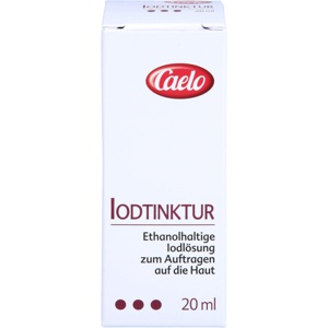 Iodtinktur Caelo, 20 ml Tinktur Produktbild