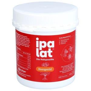 IPALAT Halspastillen honigmild o.Menthol zuckerfr. Produktbild