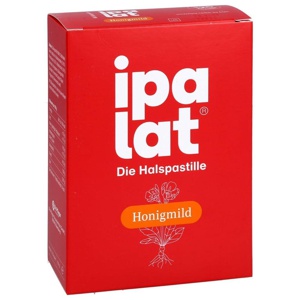 IPALAT Halspastillen honigmild o.Menthol zuckerfr. Produktbild