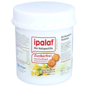 IPALAT Halspastillen zuckerfrei Produktbild