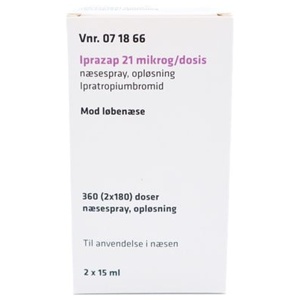 Iprazap næsespray 21mikg/ds produktbillede