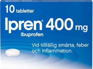Ipren, filmdragerad tablett 400 mg, 10 st produkt bild