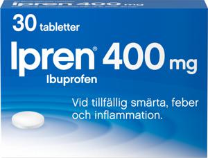 Ipren, filmdragerad tablett 400 mg, 30 st