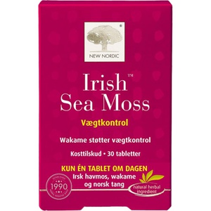 Irish Sea Moss - 30 tabletter produktbillede